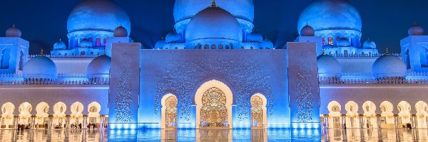 Abu Dhabi, Meczet Szejka Zayeda, Zjednoczone Emiraty Arabskie