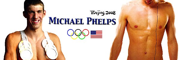 sport, Michael Phelps, pływanie, Pekin 2008, olimpiada