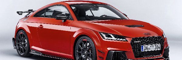 2017, Audi TT RS Coupé, Czerwone
