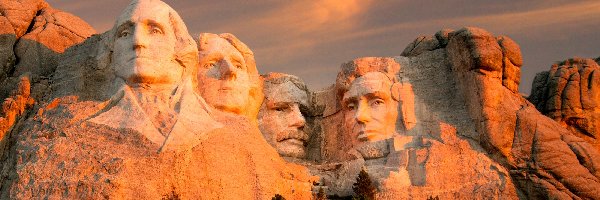 Stany Zjednoczone, Mount Rushmore, Góra, Wykute Twarze, Pomnik