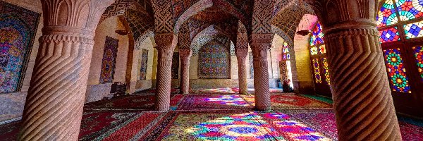 Iran, Meczet, Wnętrze