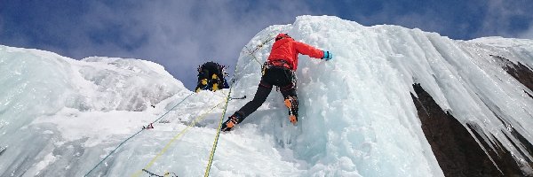 Alpinizm, Alpiniści, Lodospad