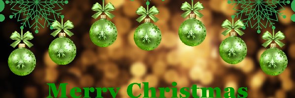 Zielone, Gwiazdki, Bombki, 2D, Boże Narodzenie