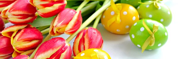 Tulipany, Jajka, Wielkanocne