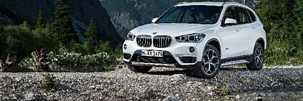 BMW X1 xDrive 28i, Góry, 2017, Białe