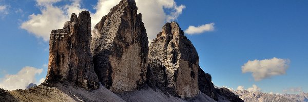 Dolomity, Masyw Tre Cime di Lavaredo, Góry, Włochy