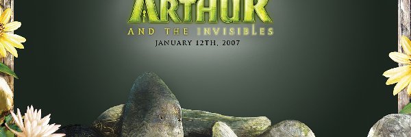 Arthur and the Invisibles, twarz, kamienie, Artur i Minimki