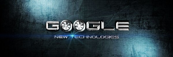 Google, New Technologies, Napis, Logo