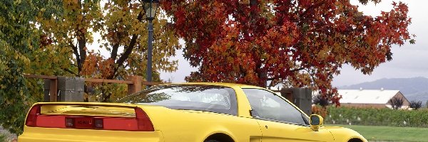 Żółta, NSX, Honda