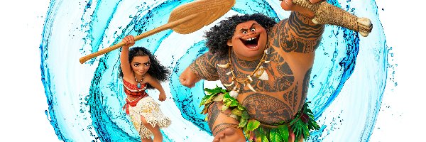 Vaiana Skarb oceanu, Chief Tui, Moana, Film animowany