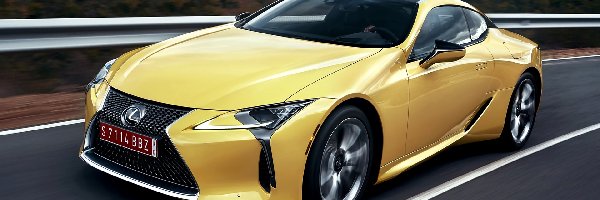 Żółty, Lexus LC500