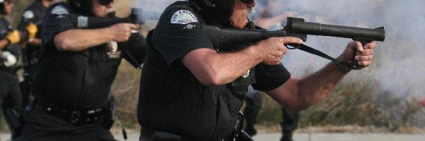 Policjanci, Interwencja, Broń, LAPD