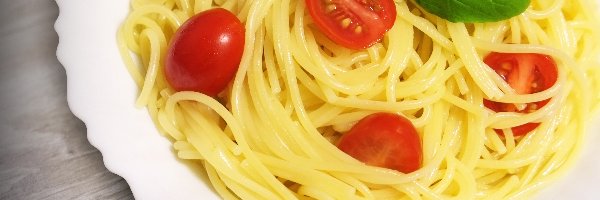 Bazylia, Pomidory, Spaghetti