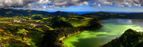 Archipelag Azory, Zatoka, Portugalia, Wyspa