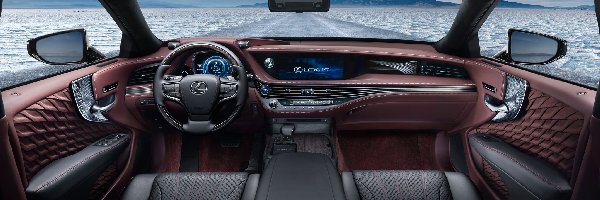 Lexus LS 500h, 2017, Wnętrze