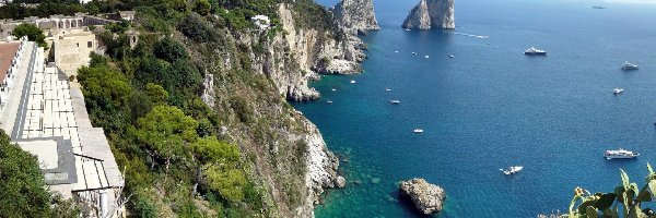 Capri, Wyspa, Morze