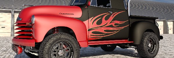 1951, Chevrolet Pickup , Zabytkowy