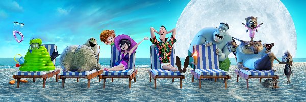 Film, Wakacje, Hotel Transylvania 3, Murray, Blobby