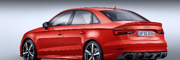 Sedan, Audi RS3, Czerwone
