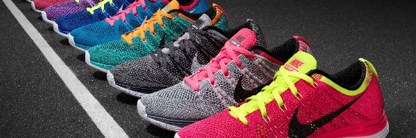 Buty, Nike, Sportowe, Kolorowe