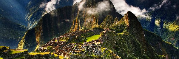 Machu Picchu, Andy Peruwiańskie, Góry, Peru