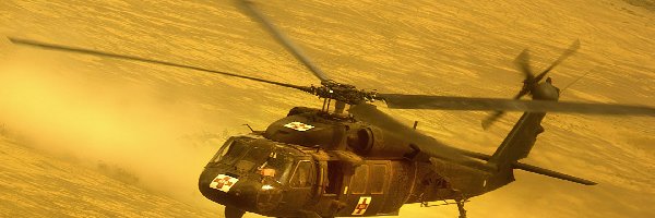 Helikopter Medyczny, Wojskowy
