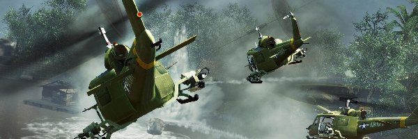 Bojowa, Akcja, Helikoptery