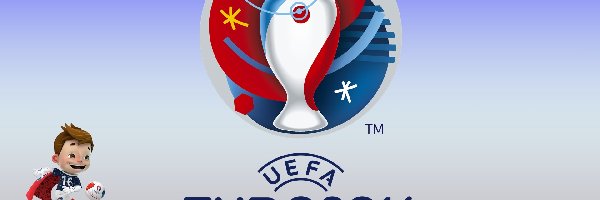 Euro 2016, Logo, Piłkarz