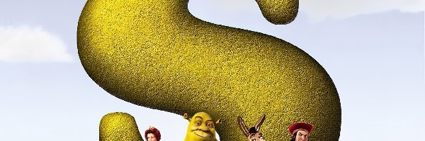 postacie, litera, Shrek 1