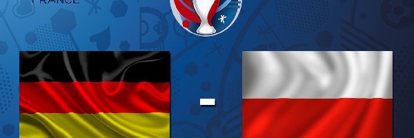 Logo, Flagi, Mistrzostw, Polski, Niemiec