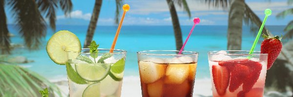 Drinki, Tropik, Ocean, Owocowe