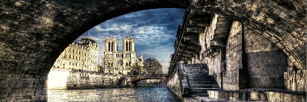 Notre Dame, Francja, Paryż, Katedra