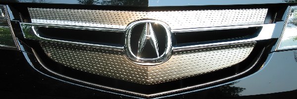 Przód, Atrapa, Acura MDX, Emblemat, Logo