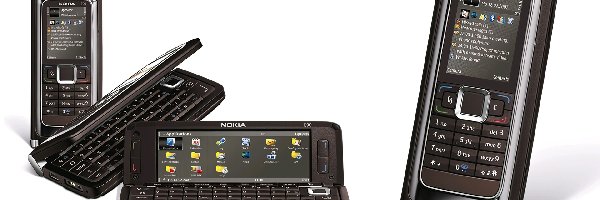 Czarna, Panorama, Srebrna, Nokia E90