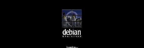 pingwin, ślimak, zawijas, Linux Debian, muszla, grafika