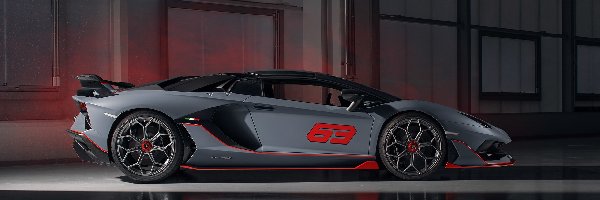 SVJ 63, Ściana, Roadster, Lamborghini Aventador