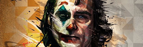 2019, Aktor, Joaquin Phoenix, Mężczyzna, Grafika, Joker, Film
