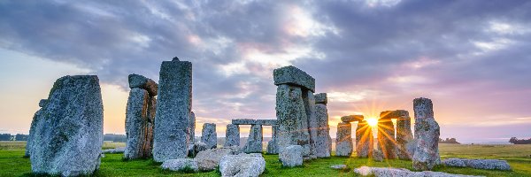 Anglia, Bloki kamienne, Kamienie, Kromlech Stonehenge, Krąg, Hrabstwo Wiltshire, Okolice Salisbury