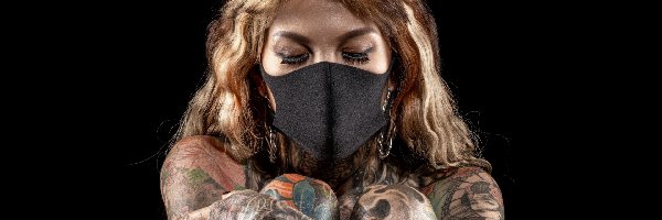 Tatuaże, Maska, Kobieta
