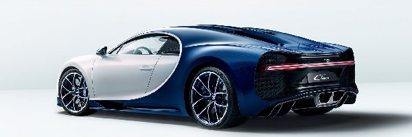 Bugatti Chiron, Biało-niebieski