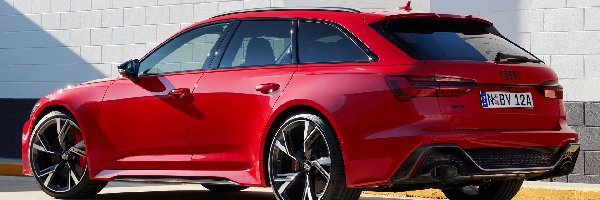 Audi RS 6 Avant, Czerwone