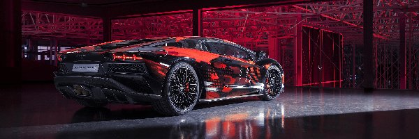 Tył, 2021, Lamborghini Aventador S