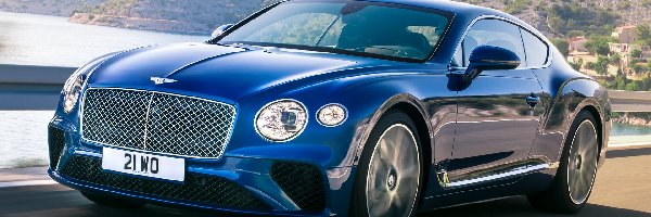 Niebieski, Bentley Continental GT
