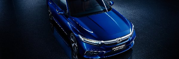 Niebieska, Hybrid, Honda Inspire Sport