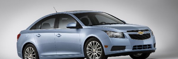 Sedan, Chevrolet Cruze, Błękitny