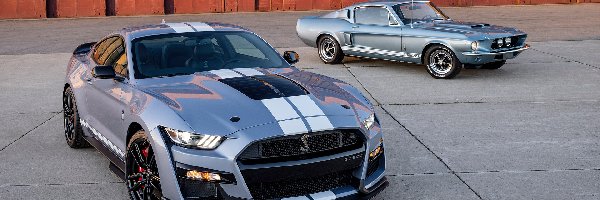 2021, 1967, Ford Shelby Mustang GT500, Ford Mustang Shelby GT500
