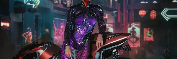 Kobieta, Cyberpunk 2077, Gra