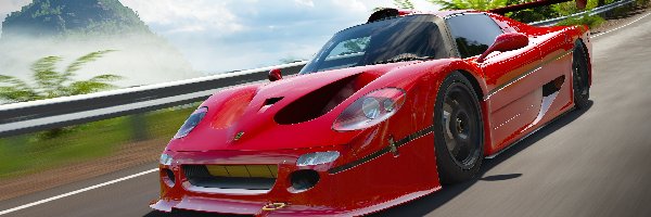 Ferrari F50 GT, Forza Horizon 3, Gra, Czerwone