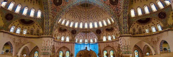 Meczet Kocatepe, Turcja, Ankara, Wnętrze