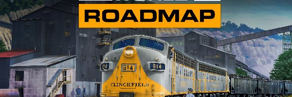 Stacja, Pociąg, Towarowy, Tory, Train Sim World 2 Roadmap, Gra